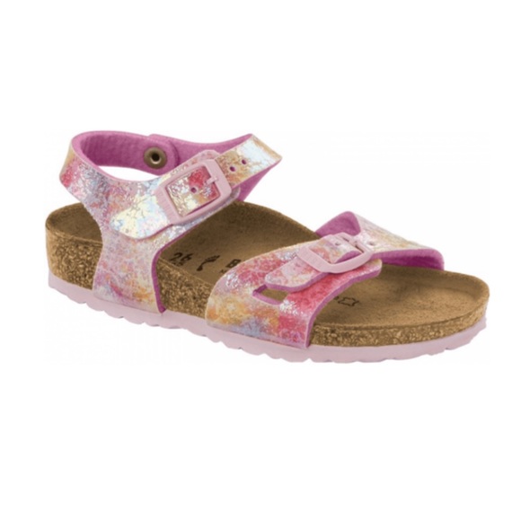 Birkenstock Other - Birkenstock Rio Kids Water Color Multi Size 34